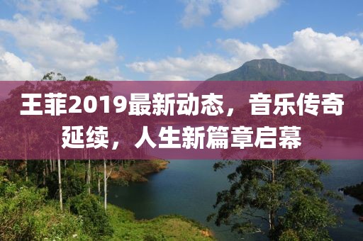 王菲2019最新动态，音乐传奇延续，人生新篇章启幕