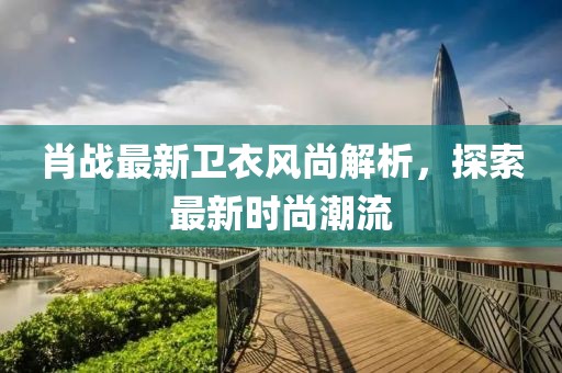 肖战最新卫衣风尚解析，探索最新时尚潮流