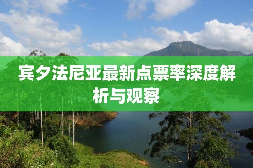 宾夕法尼亚最新点票率深度解析与观察