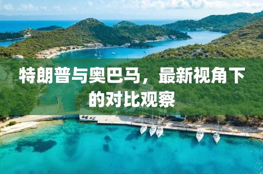 特朗普与奥巴马，最新视角下的对比观察