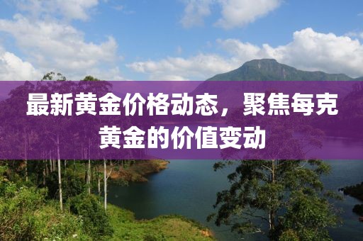 最新黄金价格动态，聚焦每克黄金的价值变动