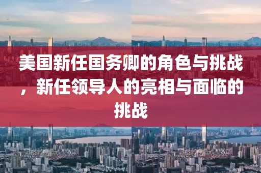 美国新任国务卿的角色与挑战，新任领导人的亮相与面临的挑战
