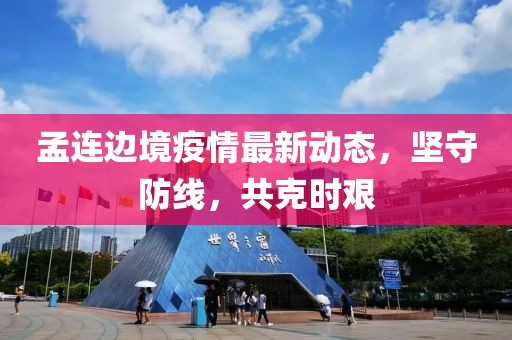 孟连边境疫情最新动态，坚守防线，共克时艰