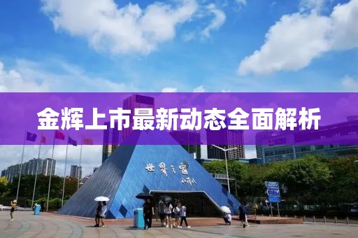 金辉上市最新动态全面解析