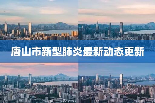 唐山市新型肺炎最新动态更新