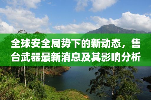 全球安全局势下的新动态，售台武器最新消息及其影响分析