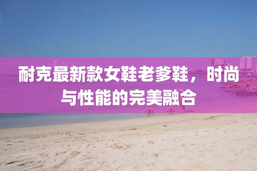 耐克最新款女鞋老爹鞋，时尚与性能的完美融合
