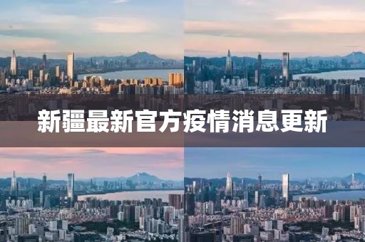 新疆最新官方疫情消息更新
