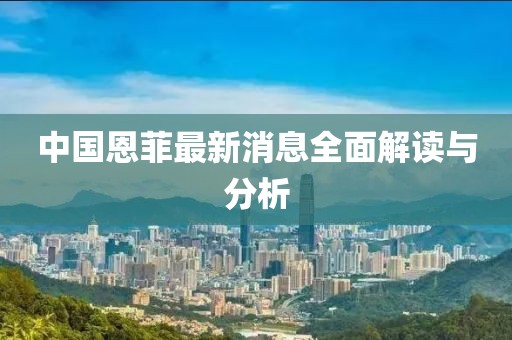 中国恩菲最新消息全面解读与分析