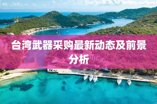 台湾武器采购最新动态及前景分析