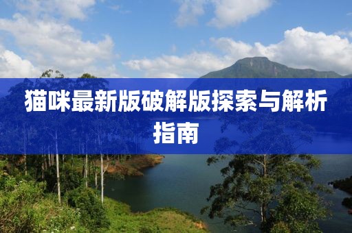 猫咪最新版破解版探索与解析指南