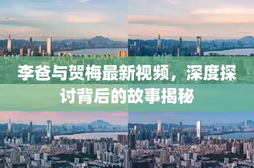 李爸与贺梅最新视频，深度探讨背后的故事揭秘