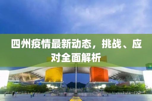 四州疫情最新动态，挑战、应对全面解析