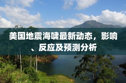 美国地震海啸最新动态，影响、反应及预测分析