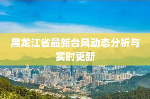黑龙江省最新台风动态分析与实时更新