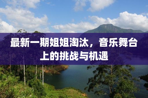最新一期姐姐淘汰，音乐舞台上的挑战与机遇