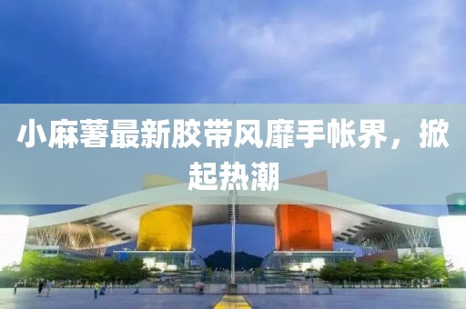 小麻薯最新胶带风靡手帐界，掀起热潮
