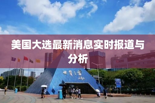 美国大选最新消息实时报道与分析