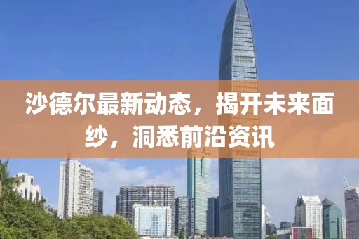 沙德尔最新动态，揭开未来面纱，洞悉前沿资讯