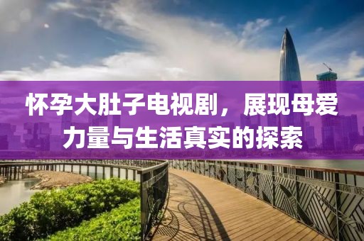 怀孕大肚子电视剧，展现母爱力量与生活真实的探索