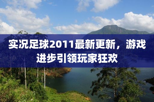 实况足球2011最新更新，游戏进步引领玩家狂欢