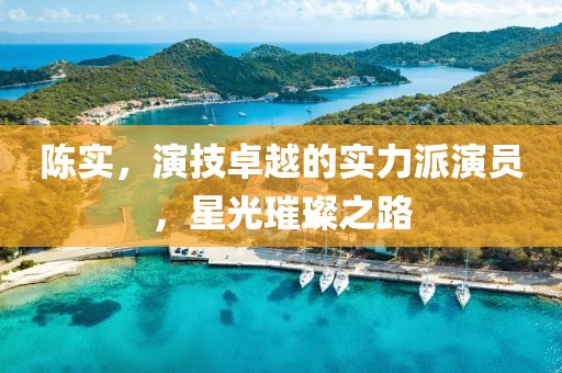 陈实，演技卓越的实力派演员，星光璀璨之路