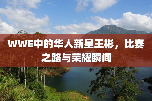 WWE中的华人新星王彬，比赛之路与荣耀瞬间