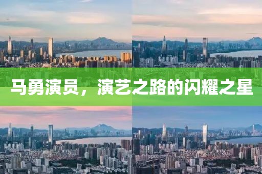 马勇演员，演艺之路的闪耀之星