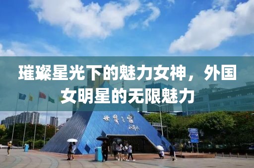 璀璨星光下的魅力女神，外国女明星的无限魅力