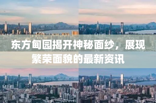 东方甸园揭开神秘面纱，展现繁荣面貌的最新资讯