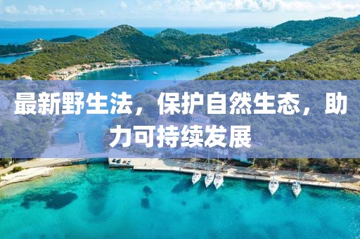 最新野生法，保护自然生态，助力可持续发展