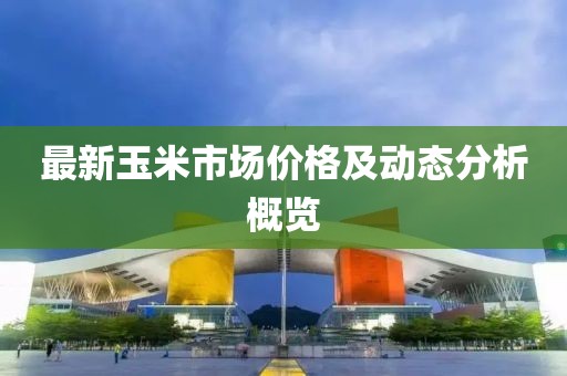 最新玉米市场价格及动态分析概览