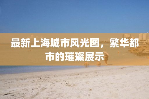 最新上海城市风光图，繁华都市的璀璨展示