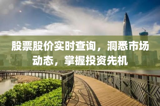 股票股价实时查询，洞悉市场动态，掌握投资先机