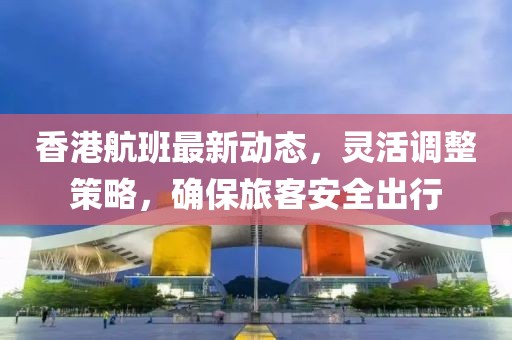 香港航班最新动态，灵活调整策略，确保旅客安全出行