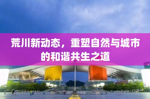 荒川新动态，重塑自然与城市的和谐共生之道