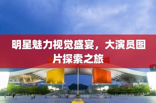 明星魅力视觉盛宴，大演员图片探索之旅