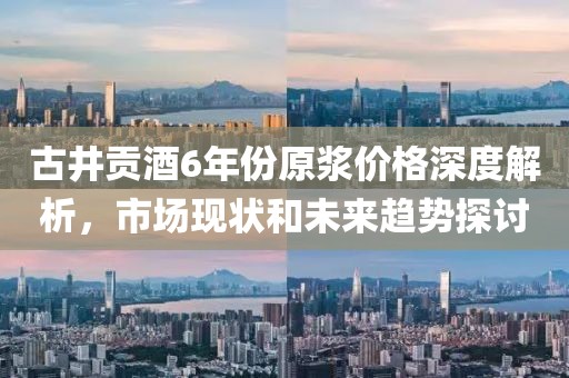古井贡酒6年份原浆价格深度解析，市场现状和未来趋势探讨