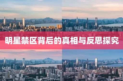 明星禁区背后的真相与反思探究