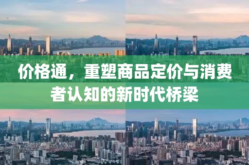 价格通，重塑商品定价与消费者认知的新时代桥梁