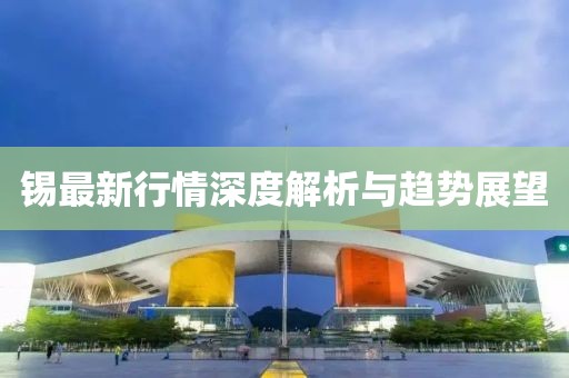 锡最新行情深度解析与趋势展望
