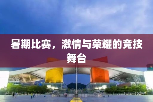 暑期比赛，激情与荣耀的竞技舞台