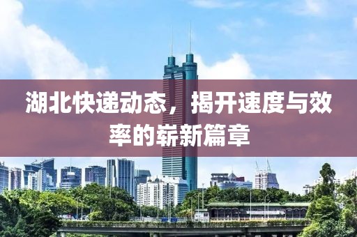 湖北快递动态，揭开速度与效率的崭新篇章