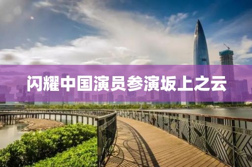 闪耀中国演员参演坂上之云