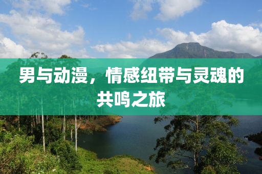 男与动漫，情感纽带与灵魂的共鸣之旅
