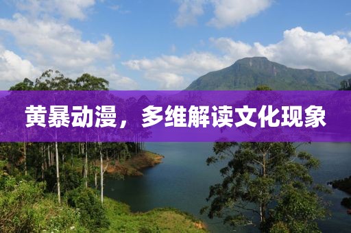 黄暴动漫，多维解读文化现象