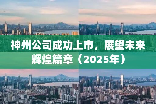 神州公司成功上市，展望未来辉煌篇章（2025年）