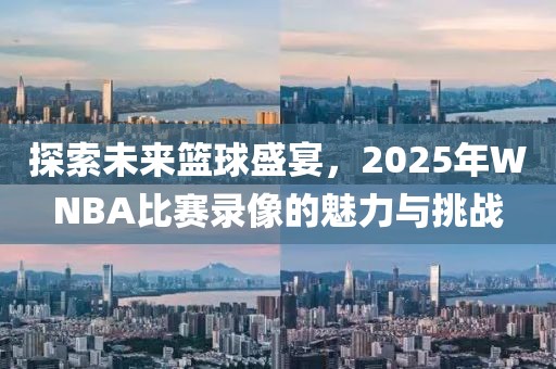 探索未来篮球盛宴，2025年WNBA比赛录像的魅力与挑战