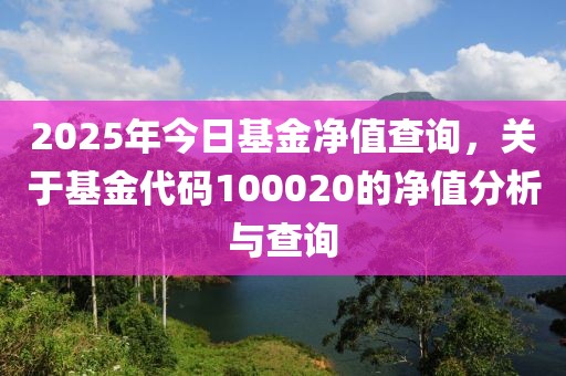 2025年今日基金净值查询，关于基金代码100020的净值分析与查询
