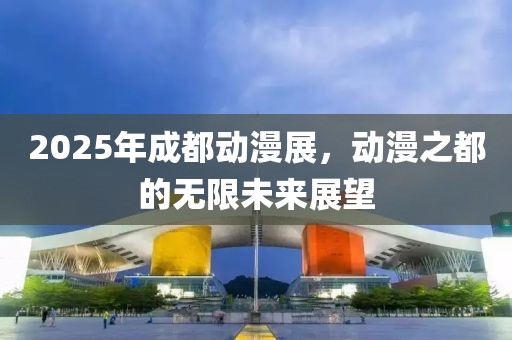 2025年成都动漫展，动漫之都的无限未来展望